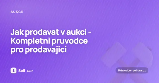 Jak prodávat v aukci – kompletní průvodce pro prodávající
