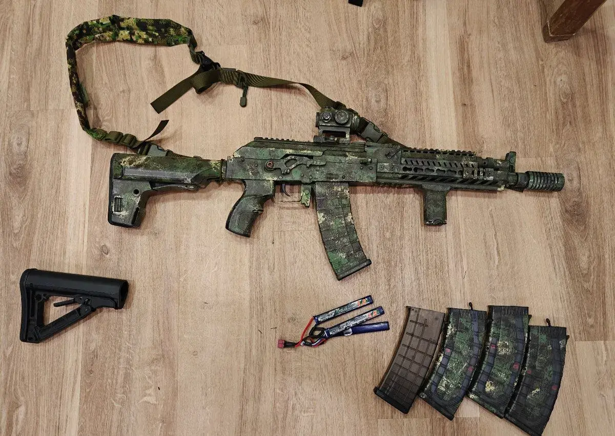 G&G RK 74 Elite - Full upgrade + příslušenství