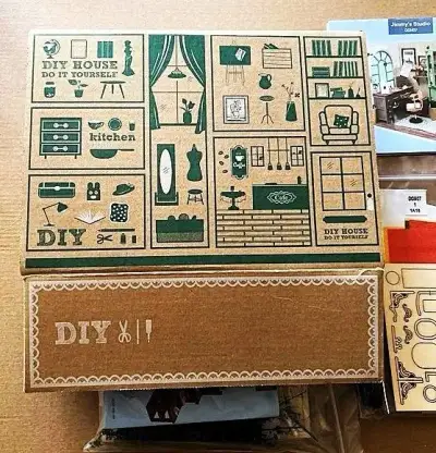 Kreativní 3D skládačka - ROBOTIME Jimmyho pracovna - nová
