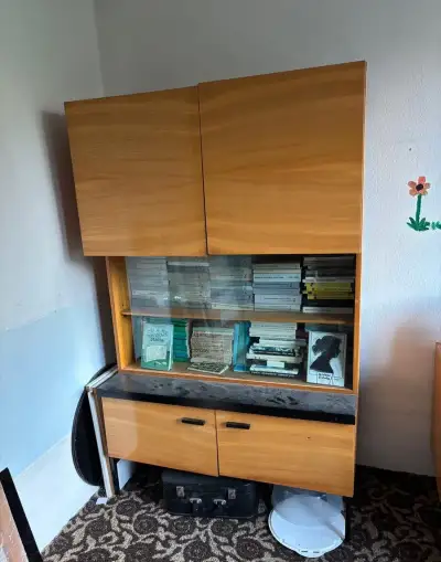 Retro obývací stěna