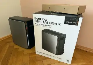 EcoFlow STREAM Ultra X – 3,84 kWh, jako nový