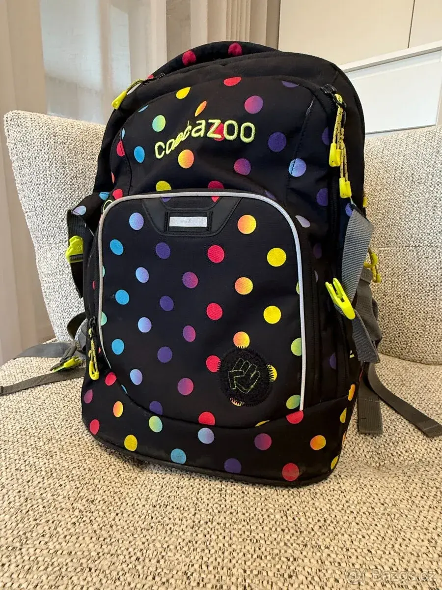 Ergonomický Školní batoh Coocazoo MATE Dots – certifikát AGR