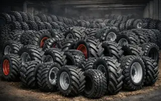 TRAKTOROVÉ PNEU -> R20–R46 | MITAS, MICHELIN, TRELLEBORG|