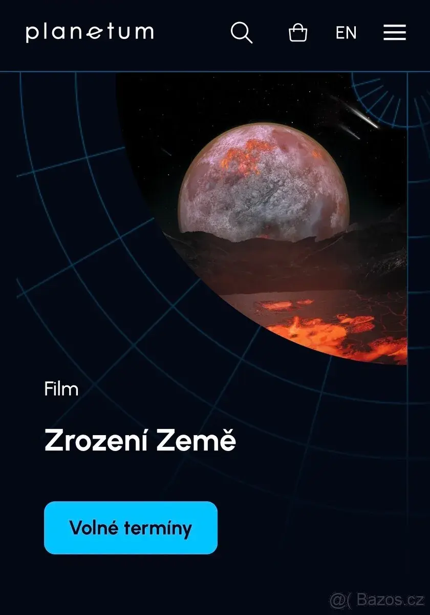 Planetárium Praha - Zrození země_8.9.16:30
