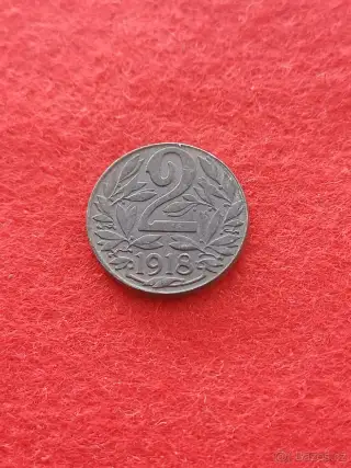 2 haléř 1918