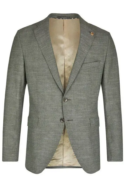 Wilvorst svatební oblek | vel. 52 slimfit | zelený