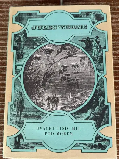 Sada 2x Jules Verne: Dvacet tisíc mil pod mořem + Pět neděl