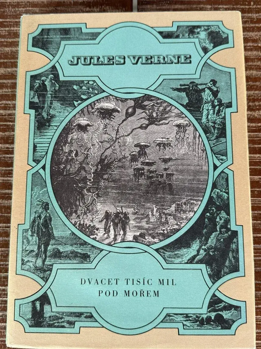 Sada 2x Jules Verne: Dvacet tisíc mil pod mořem + Pět neděl