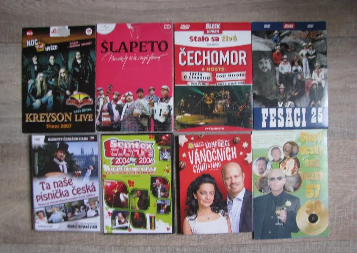 DVD Hudební, Pohadkové