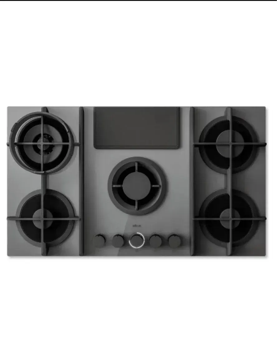 Nová plyn deska s odsáv. NIKOLATESLA FLAME EVO-5 let záruka