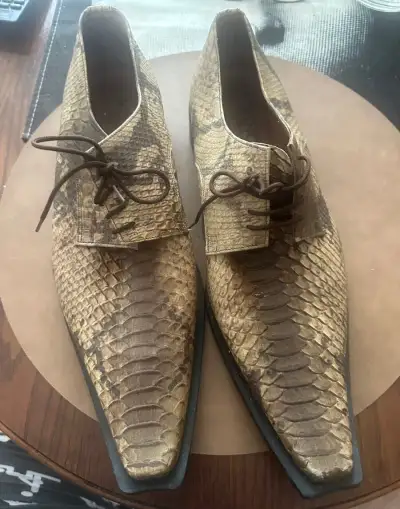 Polobotky kožené