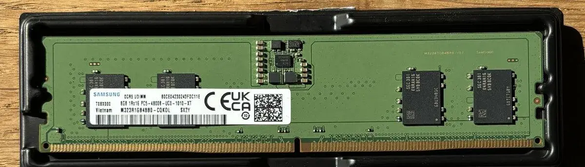 Samsung 8GB RAM DDR5 4800MHz DIMM