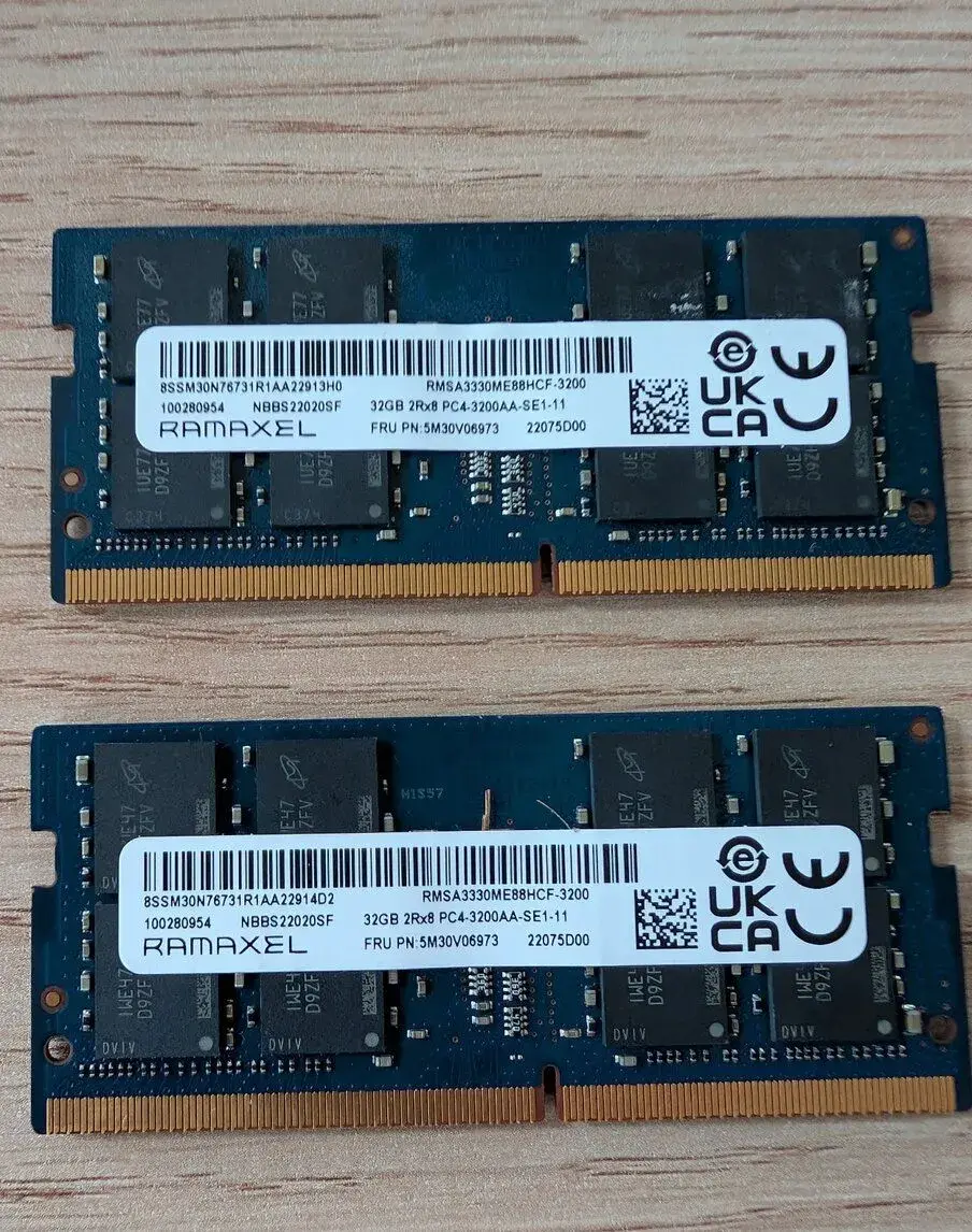 Pamět SO-DIMM DDR4 2x32GB (64GB) 3200 MHz.