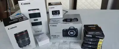 Canon EOS 5D Mark IV + foto výbava, objektivy, filtry, stati
