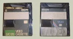 videokazety VCR a SVR