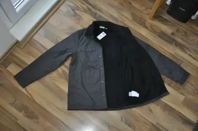 Vans, černošedá, přechodová bunda vel. S, nová s etiketou