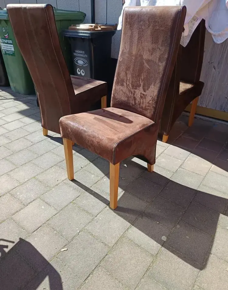4 kusy extra židle vysoké opěradlo