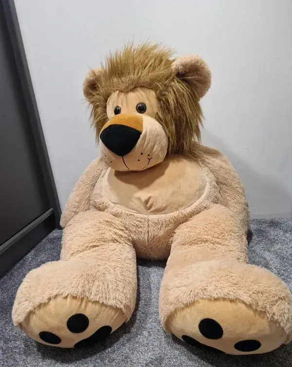 Velký plyšový lev 150 cm