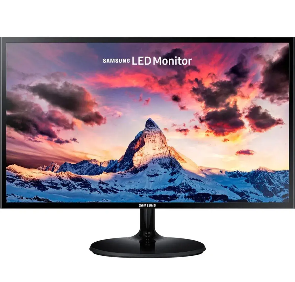 SAMSUNG 24 PALCŮ-LED nonitor,KRÁSNÝ DIZAJN,FULL HD,VESA