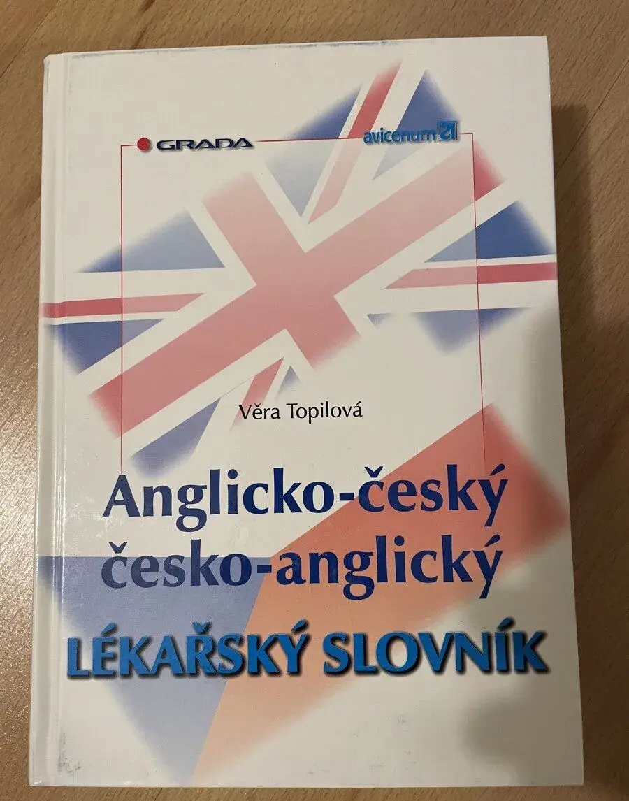 Angličtina pro lékaře, Anglický lékařský slovník