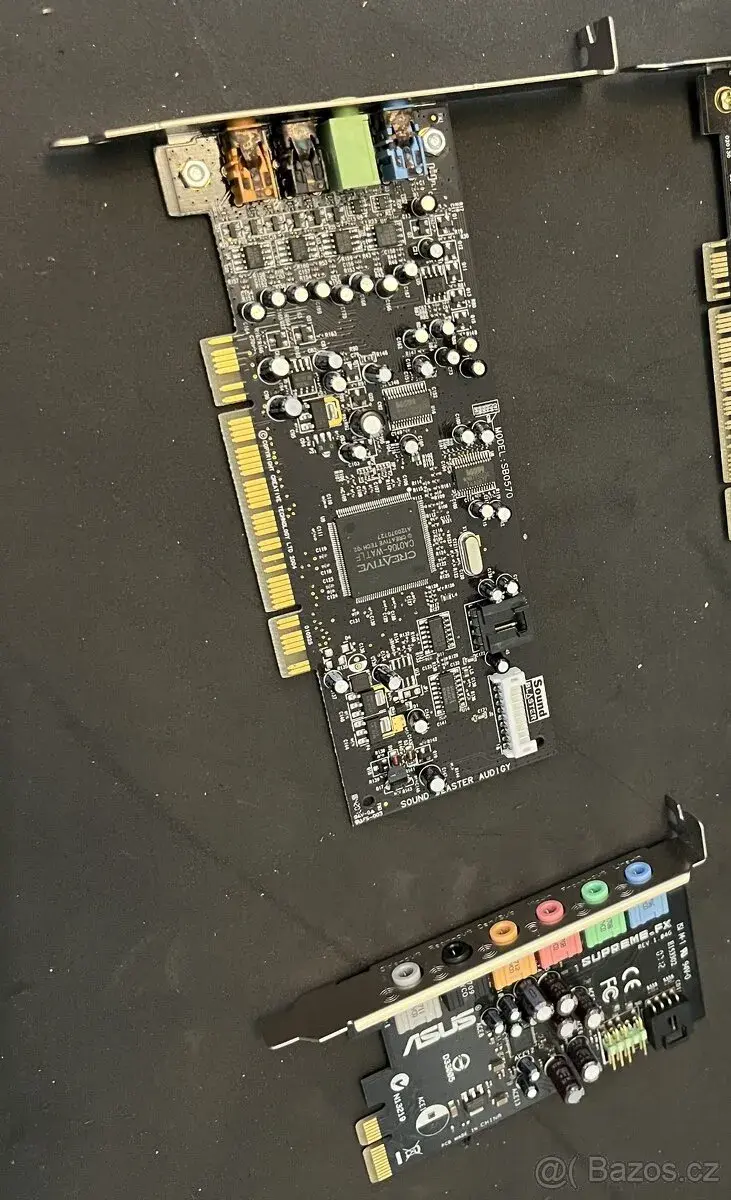 Zvukové karty Creative/ASUS to PCI/PCI-e