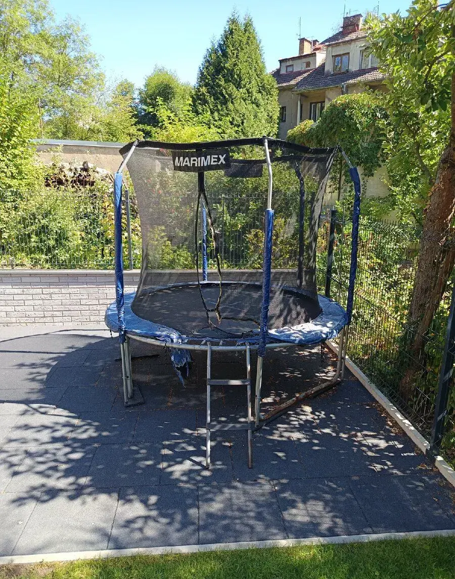 Trampolína za odvoz