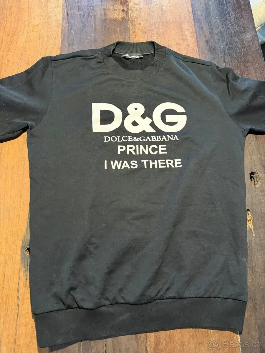 Mikina Dolce & Gabbana “Prince I was There”