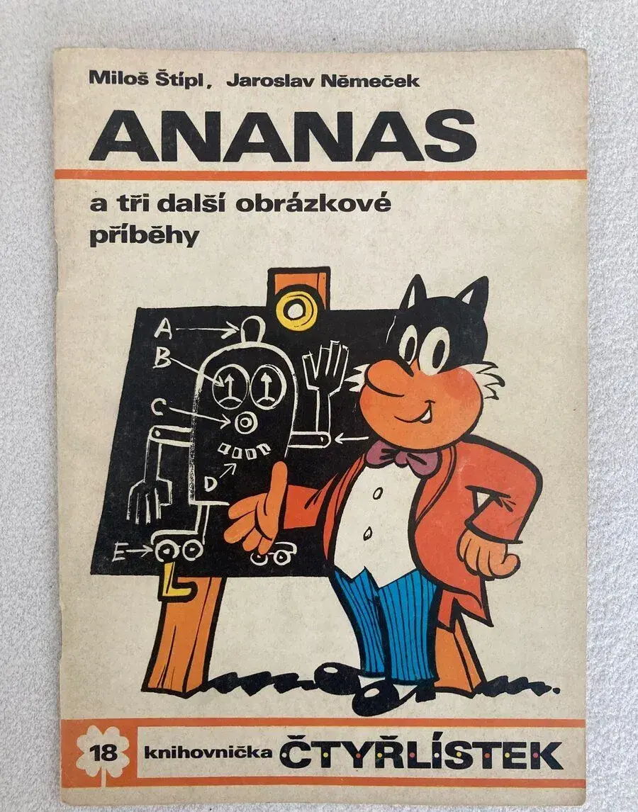 Čtyřlístek č. 18 Ananas - krásný stav