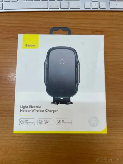 Držák na telefon do auta / nabíječka Baseus Light Electric