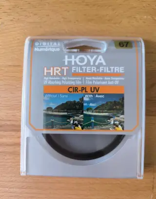 HOYA filtr CIR-PL UV HRT 67 mm
