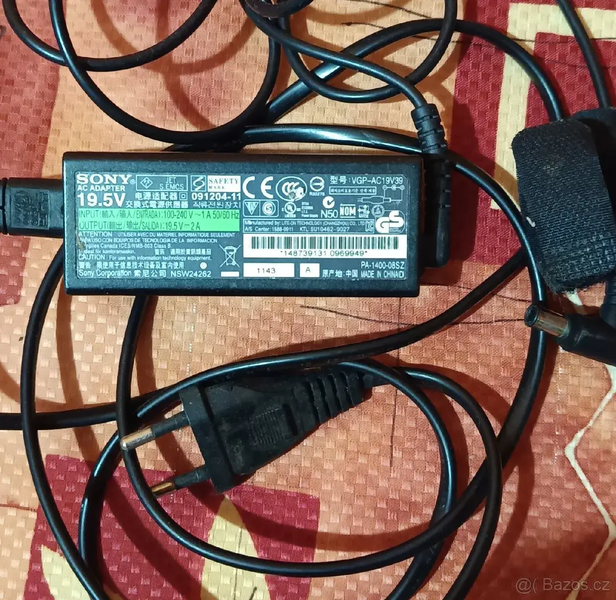 Adaptér Sony VGP-AC19V39