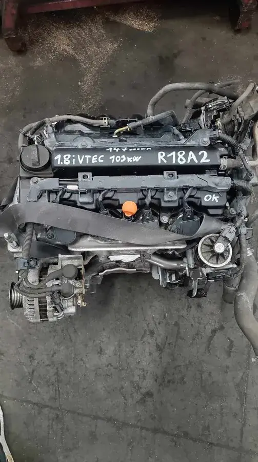 motor 1.8i-Vtec103kW typ motoru R18A2