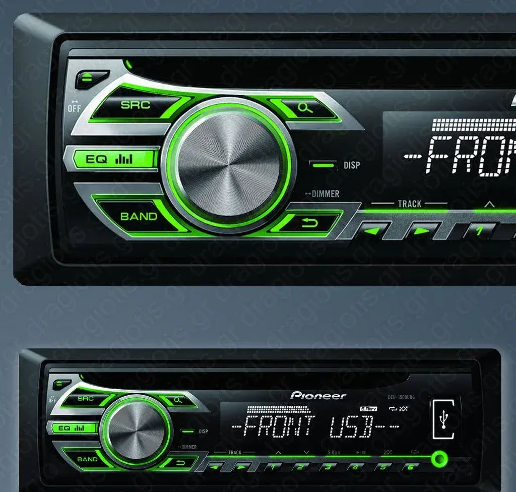 PIONEER DEH-1500UBG , MP3 , CD , USB , AUX