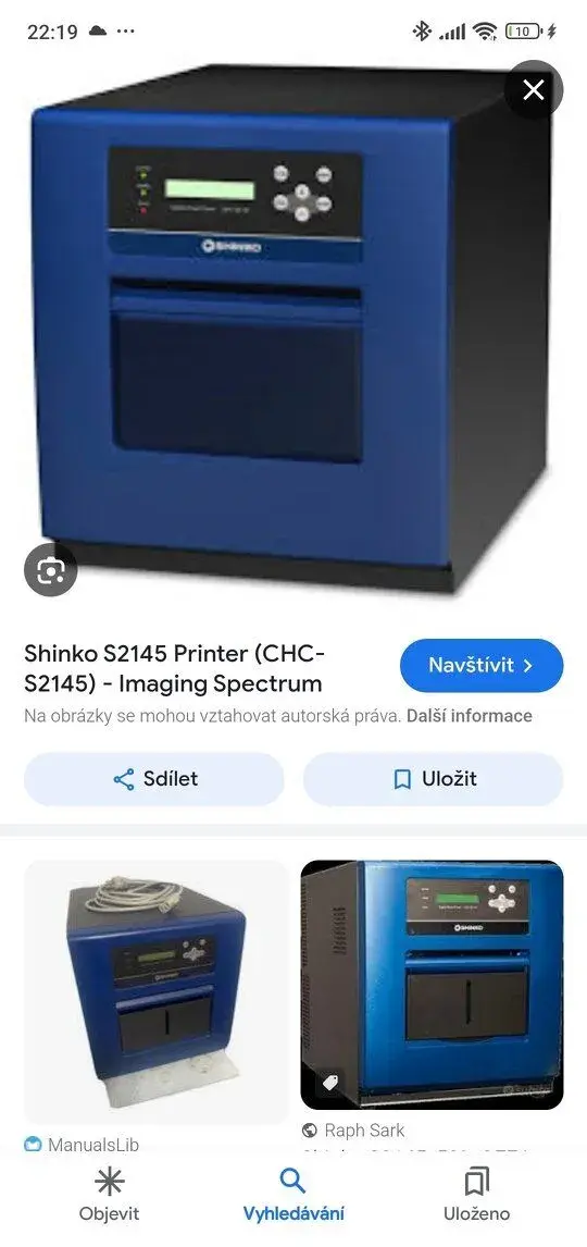 Profi FOTO tiskárna Shinko Sinfonia