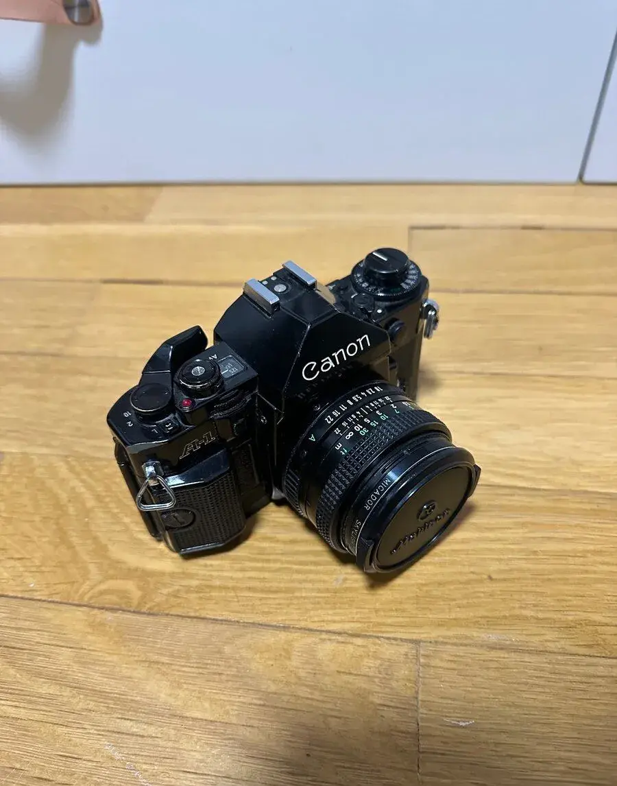 Canon A-1 + Canon FD 50mm f/1.8