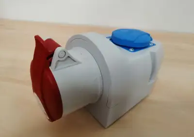 Zásuvka SEZ IZVZ 1653 16A/5P/400V/230V/16A IP44
