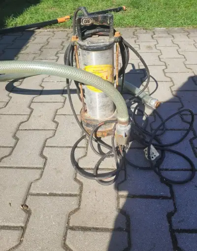 Ponorné kalové čerpadlo DAE S-1.0 230 V – funkční + hadice