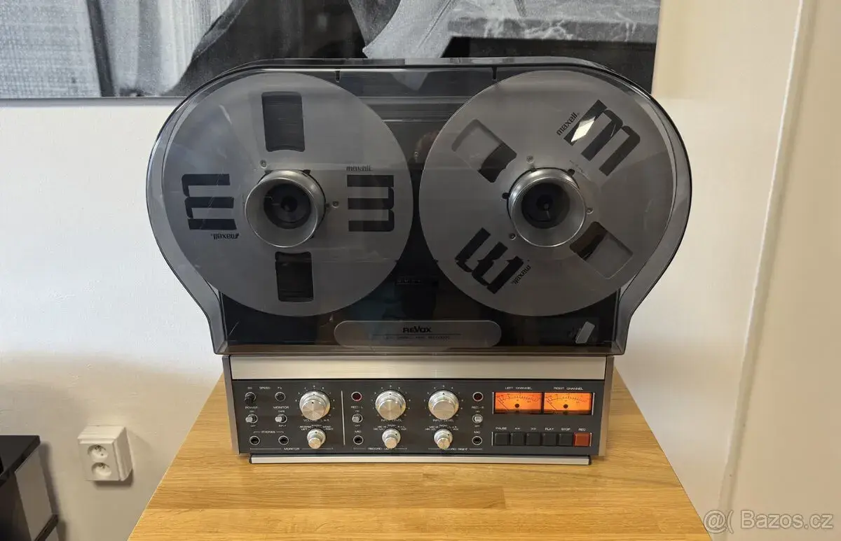 Revox B 77 - krásný cívkový magnetofon ve výborném stavu