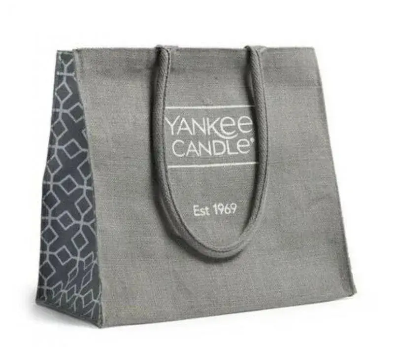 velká jutová taška Yankee Candle