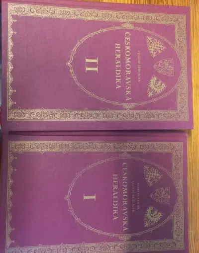 Historické knihy: Encyklopedie tvrzí, Sedláček Heraldika, Du