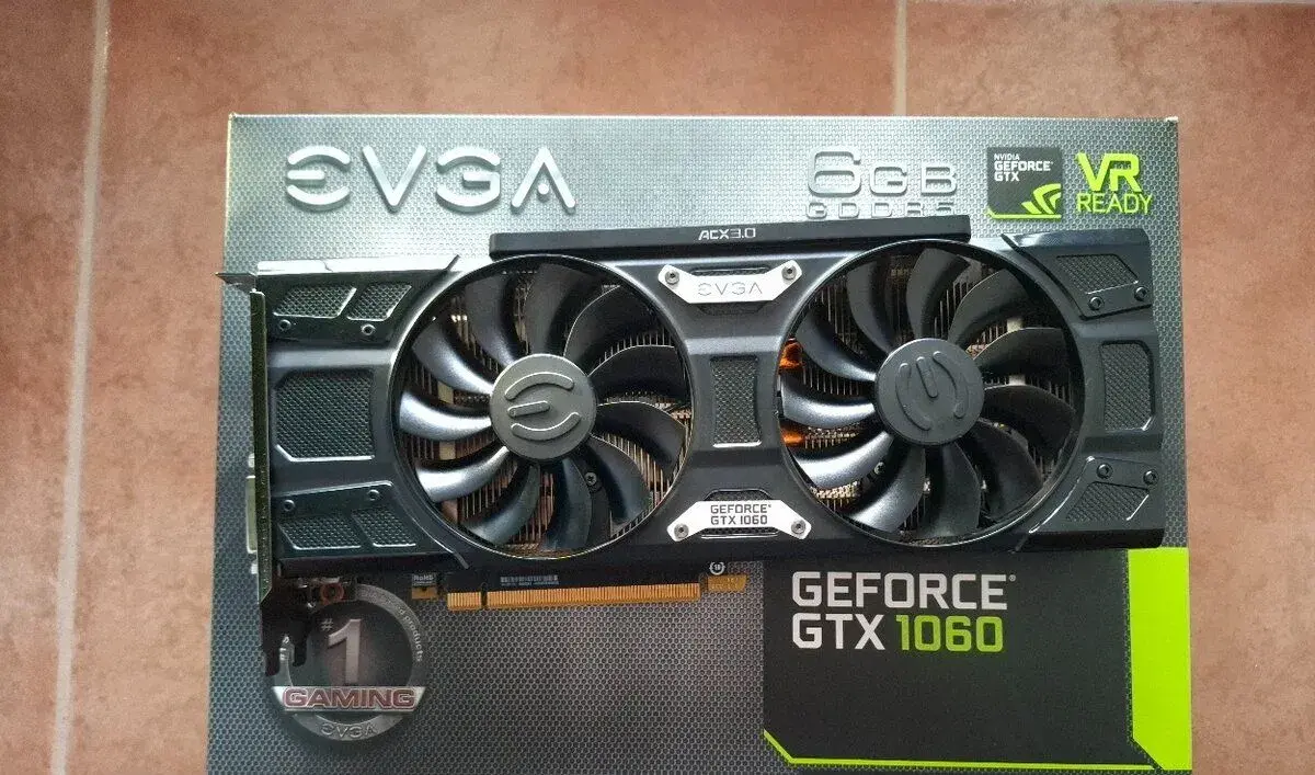 EVGA GTX 1060 6GB ACX 3.0 - s krabicí ✅
