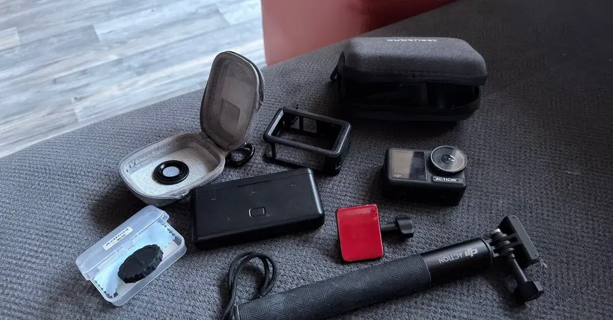 DJI osmo action 4 adventure combo