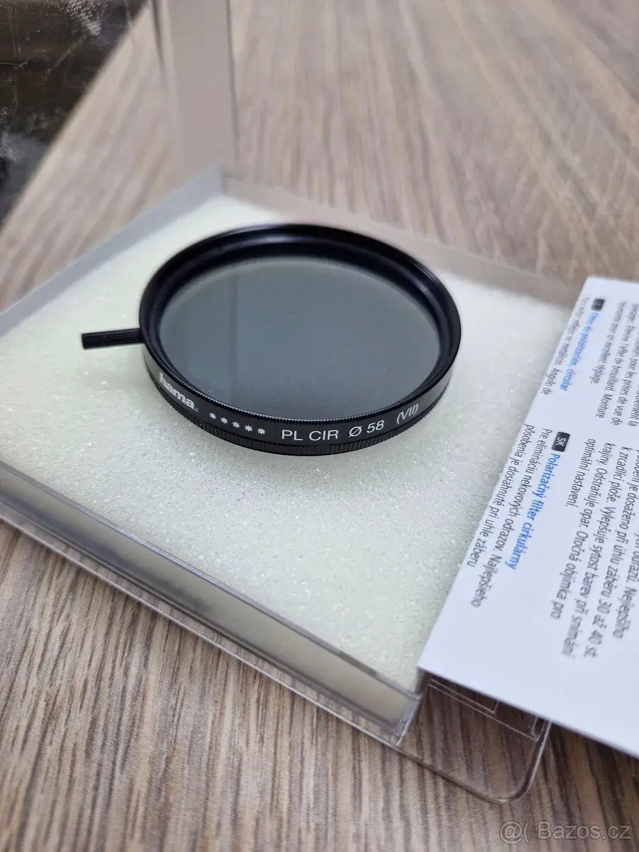 Polarizační filtr Hama Pol Filter Circular 58mm – AR coated