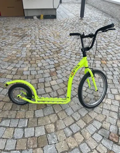 2x koloběžka kostka