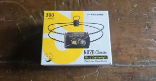 NITECORE NU20 Classic – nová nerozbalená čelovka