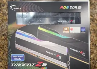 Nové RAM G.Skill Trident Z5 DDR5 32GB 7200Mhz CL34 (2x16GB),