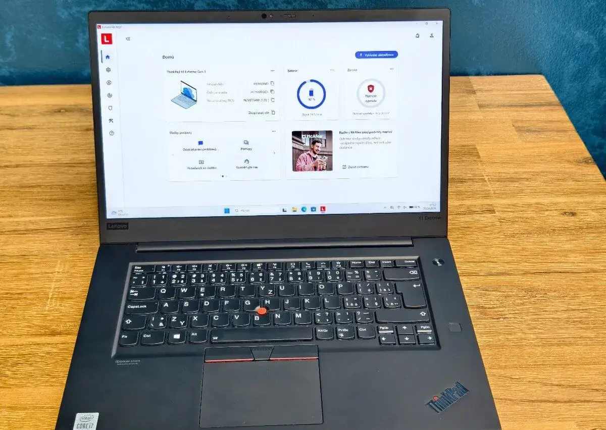 Thinkpad X1 i7 10750H, 16GB, 512GB SSD, GTX1650Ti 4GB