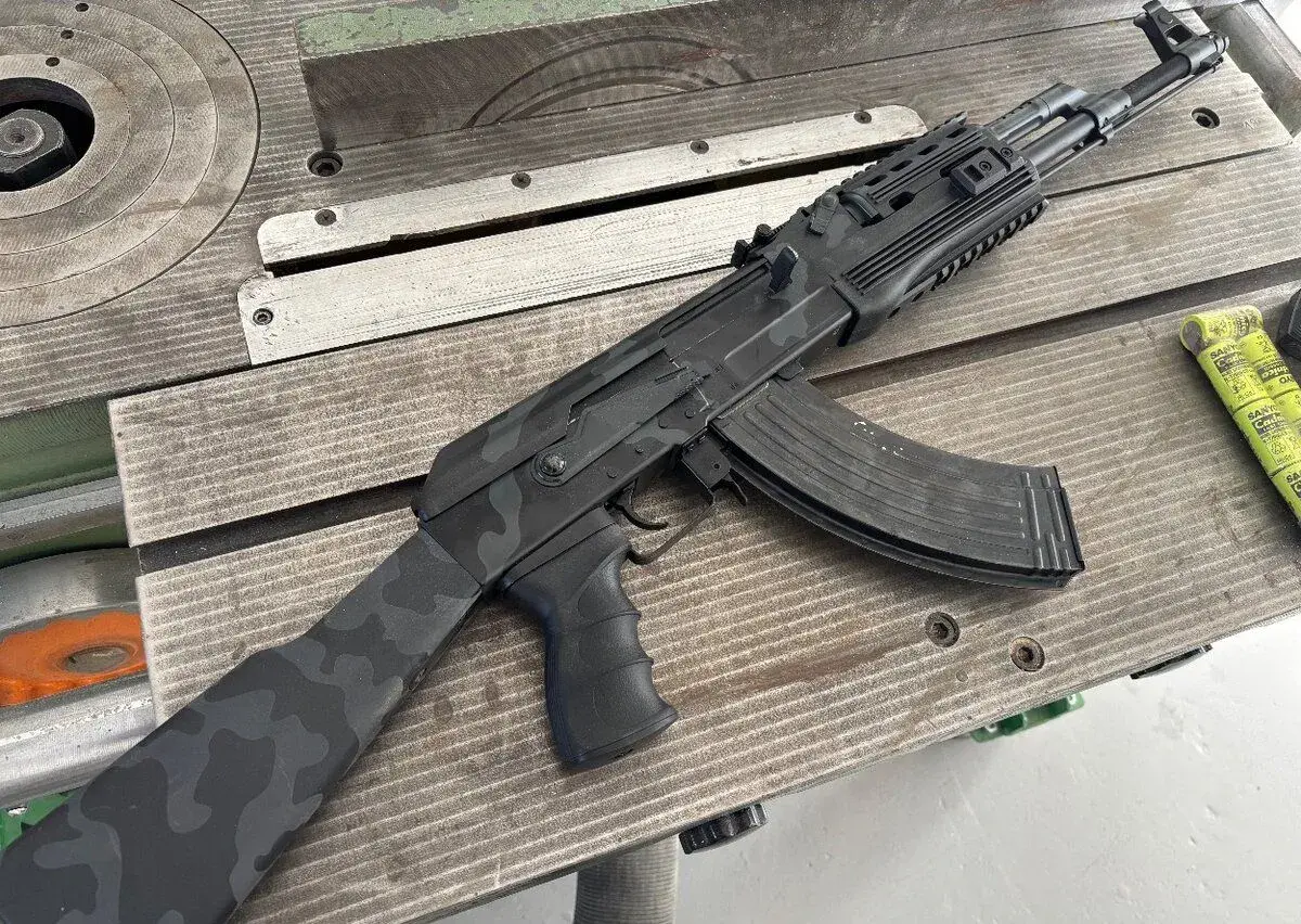 Airsoft Cyma AK47 celokov, CM.042a (video)