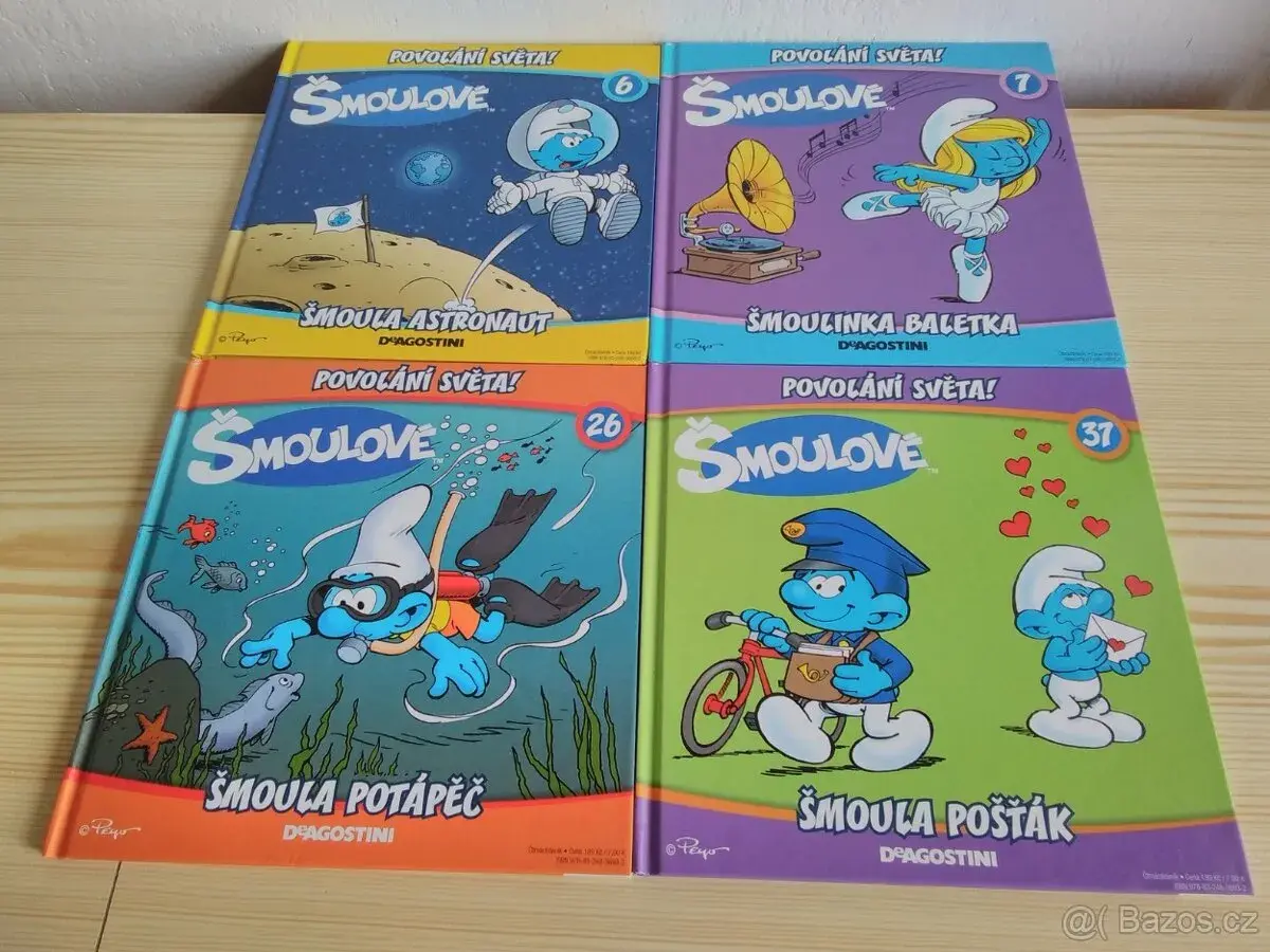 Šmoulové. Povolání světa - 6, 7, 26, 37