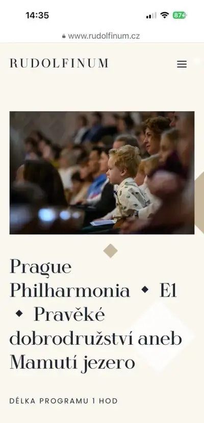 Koncert pro děti Rudolfinum